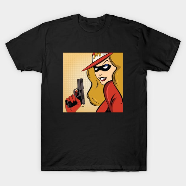 Miss Masque T-Shirt by andrewcformosa